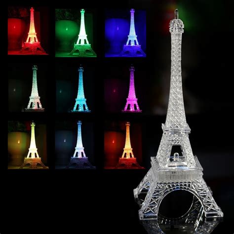If you are mainly looking for 2020 newest home decor lighting and home decor lighting factory, here you. Mini Romantic Eiffel Tower Home Wedding Night Light Decor ...