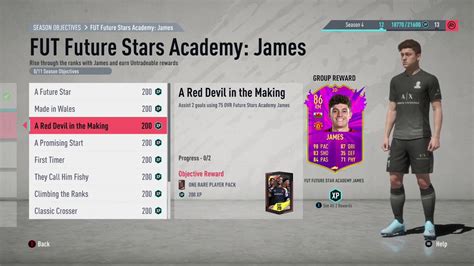 In this fifa 20 video, i will be talking to you about how to get 86 future stars daniel james which has just been released and looks like an amazing card. 86 Daniel James FUT FUTURE STARS ACADEMY OBJECTIVES FREE ...