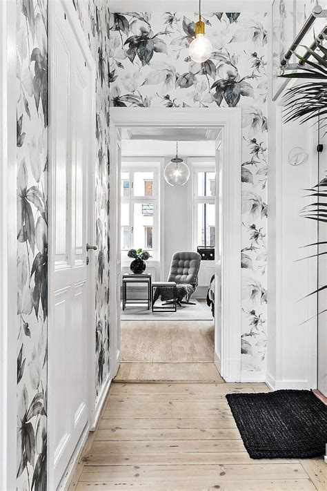25 Beyond Brilliant Ways To Decorate Your Hallway Hallway Wallpaper