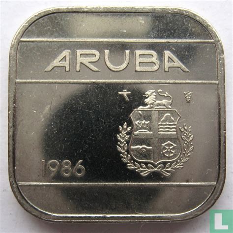 Aruba 50 Cent 1986 Km 4 1986 Aruba Lastdodo