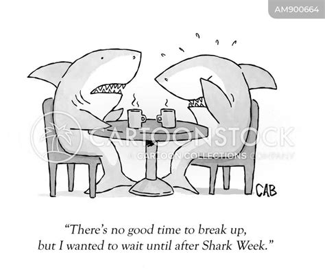 Shark Week Cartoons And Comics Funny Pictures From Cartoonstock