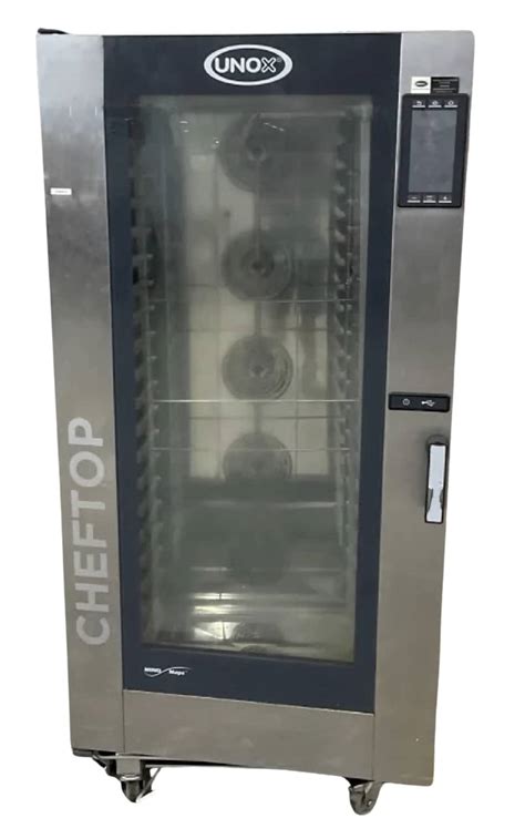 Unox Cheftop Mind Maps 20 Tray Combl Oven Used Commercial Kitchen