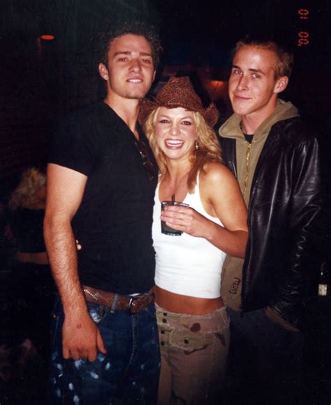 Site Divulga Foto Antiga De Britney Spears Justin Timberlake E Ryan