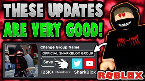 Roblox Change Group Name Update And More Features Youtube