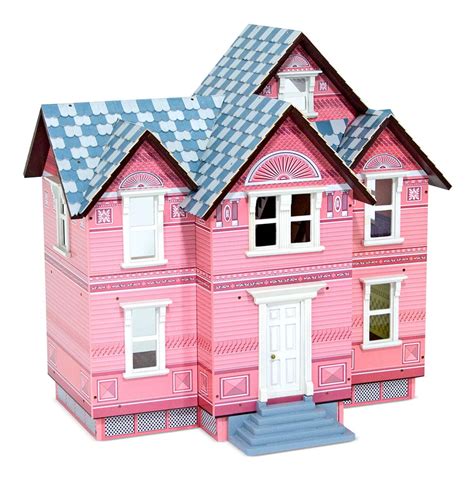 Melissa And Doug Classic Heirloom Victorian Wooden Dollhouse