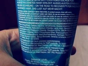 Tigi Bed Head Urban Anti Dotes Recovery Shampoo And Conditioner Review