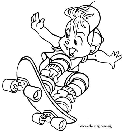 Black white red green blue yellow magenta cyan. Alvin And The Chipmunks The Squeakquel Coloring Pages ...