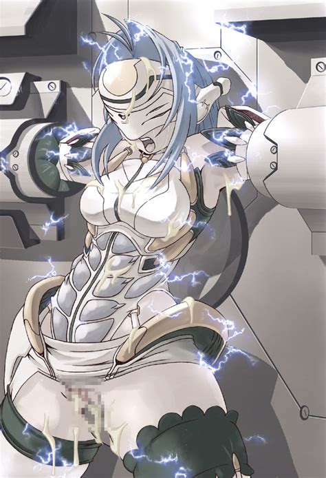 Tasaka Shinnosuke Kos Mos Xeno Series Xenosaga Visor 00s 1girl Android Armor Bdsm