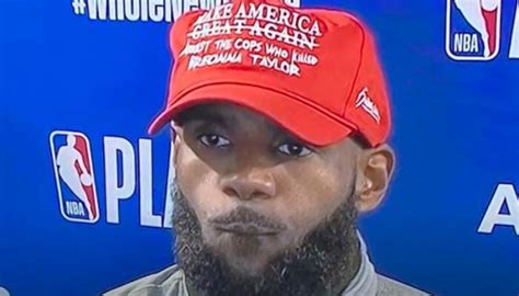 Lebron Lakers Demand Justice For Taylor With Altered Maga Hats Newsbusters