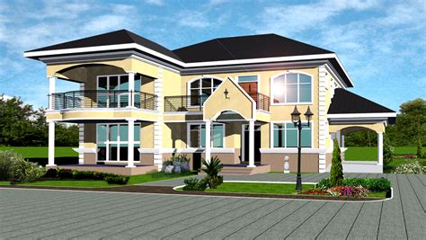 All plans can be customized. Chief | Ghana House Plans | Ghana House Designs | Ghana ...