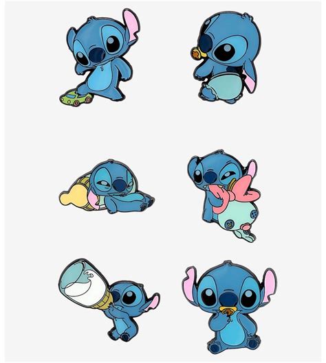 Baby Stitch Loungefly Blind Box Pins At Hot Topic Disney Pins Blog