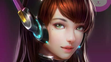 Dva Overwatch Character Hd Games 4k Wallpapers Images Backgrounds