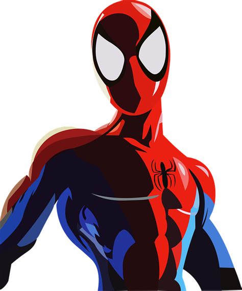 Spider Man Superhero Marvel Free Vector Graphic On Pixabay