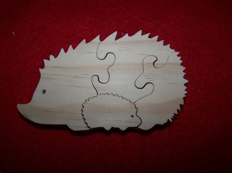 Wooden Hedge Hog Puzzle Hedgehog Projects Wooden