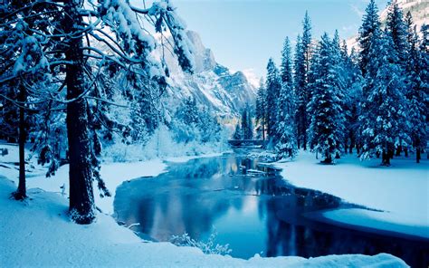 Beautiful Winter Scene Desktop HD