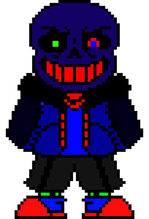 Cross Sans In A Cloak Pixel Art Maker My Xxx Hot Girl