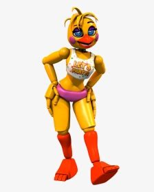 Toy Chica With And Without Beak Fnaf Toy Chica Full Body HD Png Download Transparent Png