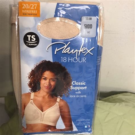 Playtex Intimates And Sleepwear New In Package Playtex 8 Hour Bra Wirefree Classic Support 5dd