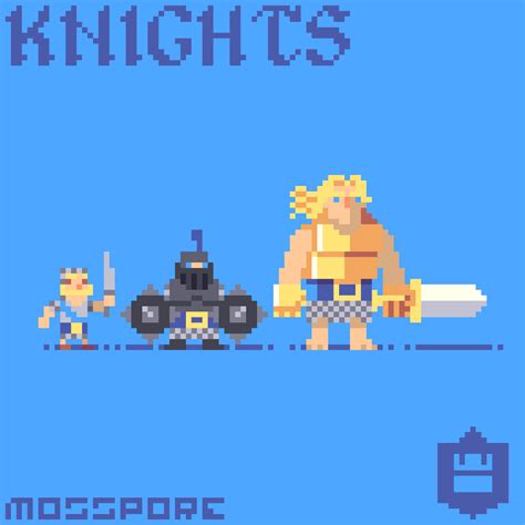 Knights Pixel Art Clashroyale