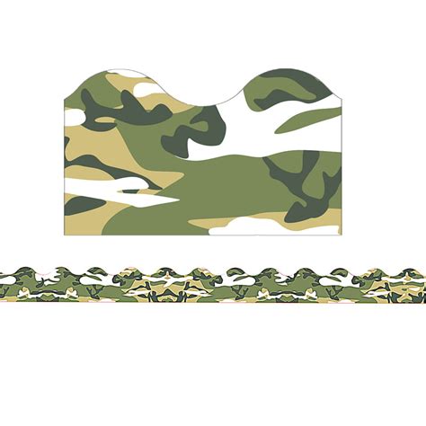 Camouflage Border Trim