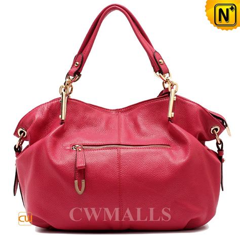Womens Leather Hobo Handbag CW252333