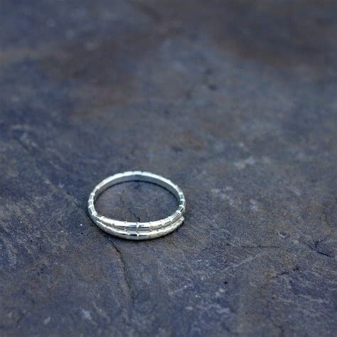 Items Similar To Hand Crafted Sterling Silver Earth Worm Ring On Etsy