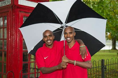 Mo Farah And His Twin Brother Omar Celebrity Twins Mo Farah Farah
