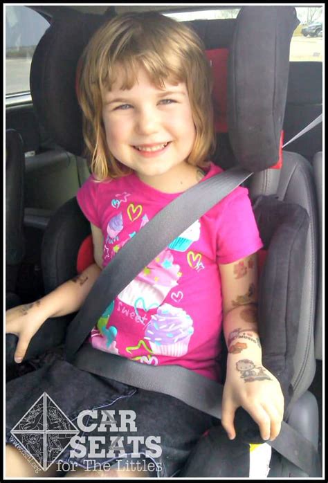 Car Seat Basics Proper Booster Seat Fit Car Seats For The Littles