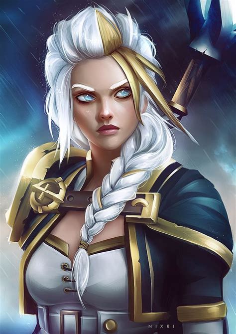 Jaina Proudmoore By Nixri On Deviantart Warcraft Art Warcraft