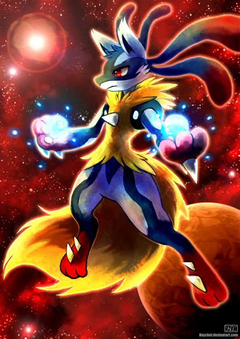 Mega Lucario By Haychel On Deviantart