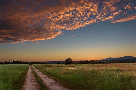 Rural Road Sunset Photograph By David Sams Fine Art America