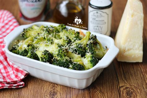 Broccoli Gratinati Al Parmigiano Tutto Fa Brodo In Cucina