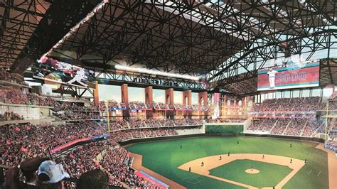 Having been to several dozen rangers games at the old stadium in the afternoon in the summertime i hated feeling like roasted potato in. Rangers unveil new renderings of Globe Life Field | WFAA.com