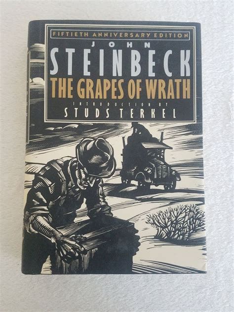 Grapes Of Wrath 50th Anniversary Edition By John Steinbeck Etsy