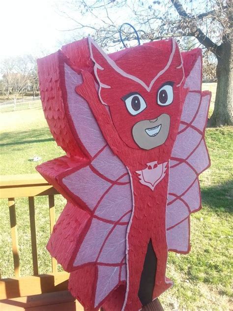 Pj Mask Birthday Owlette Inspired Pinata By Prettycreations4fun Party