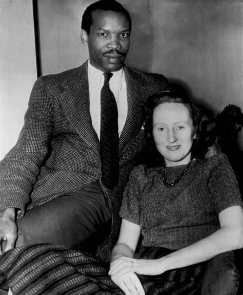 film in the works about botswana s first president seretse khama and his wife ruth williams