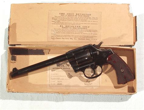 Monty Whitley Inc Early Colt New Service Revolver In 45 Lc Caliber