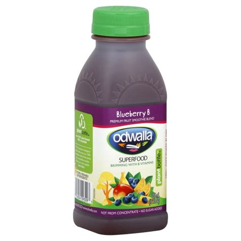 Odwalla Superfood Blueberry B Fruit Smoothie Blend All Natural