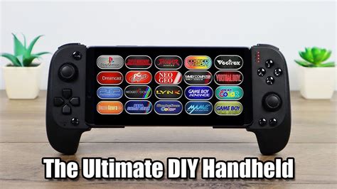 The Ultimate Diy Handheld Emulation Console Youtube