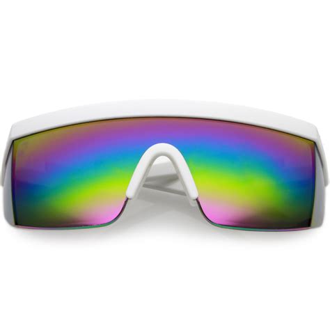 Flat Top Retro Sunglasses Zerouv® Eyewear