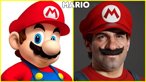 Super Mario Characters In Real Life 2023 Youtube