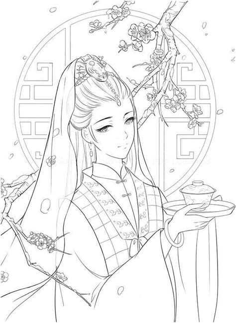 Chinese Coloring Pages Free Printable
