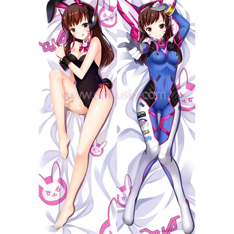 Overwatch Ow Dakimakura Dva Body Pillow Case 05 69011 3000