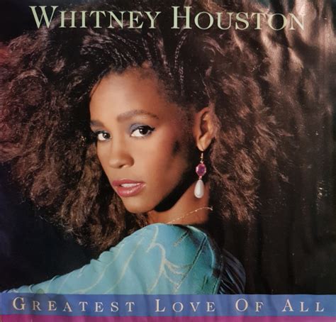 Whitney Houston Greatest Love Of All 1986 Vinyl Discogs