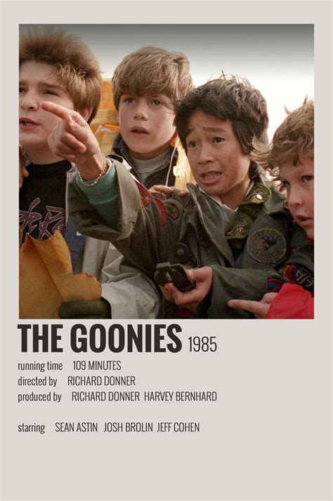 The Goonies By Maja Alternative Movie Posters Film Posters
