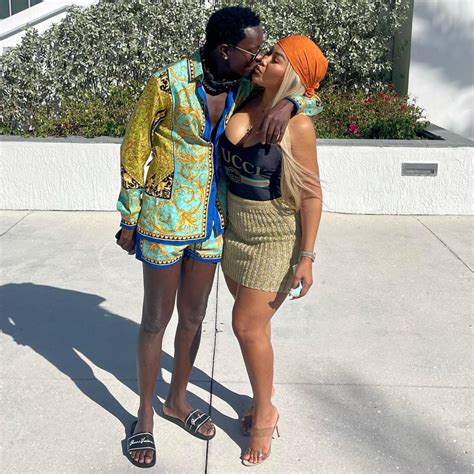 michael blackson s girlfriend breaks up with him and announces it online latest ghanaian