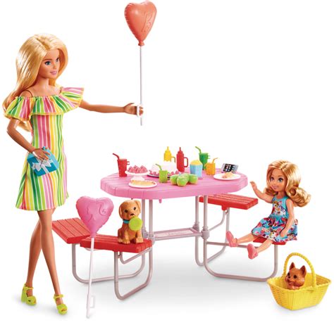 Barbie Doll And Puppy Picnic Playset For Kids Ages 3 Canadian Tire