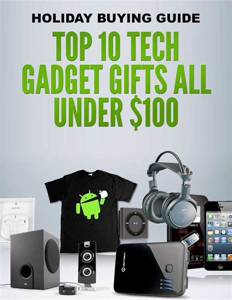 Holiday Buying Guide Top 10 Tech Gadget Ts All Under 100 Free Eguide