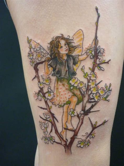 Flower Fairy Tattoo Fairy Tattoo Fantasy Tattoos Pixie Tattoo