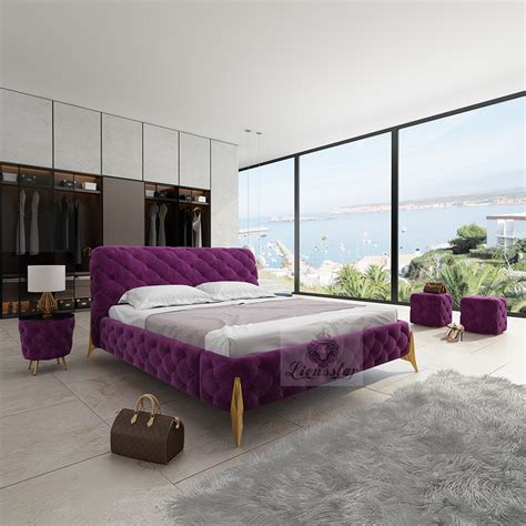 Bett podest 90x200 / bett 90x200 kinder kinderbett holz jugendbett luxus. Luxus Designer Bett Intense Color | Lionsstar GmbH